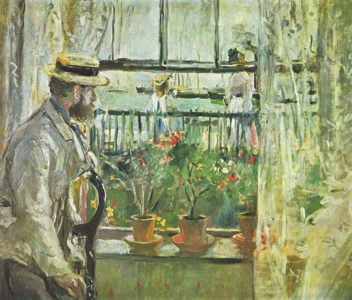 Eugene Manet on the Isle of Wight